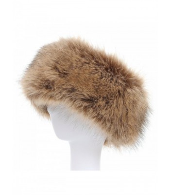 La Carrie Faux Fur Headband with Stretch Women's Winter Earwarmer Earmuff - Natural - CL1868Z6RMI