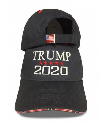 2020 Trump '45' President Hat Embroidery 100% Cotton Navy/Red Cap Adjustable - CG18699DIWI