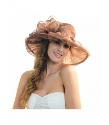 Elegant Organza Church Kentucky Multicolor in Women's Sun Hats