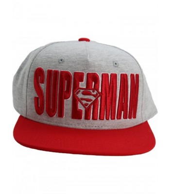 DC Superman Logo Snapback Adult Hat Cap - CF129LPLEPB