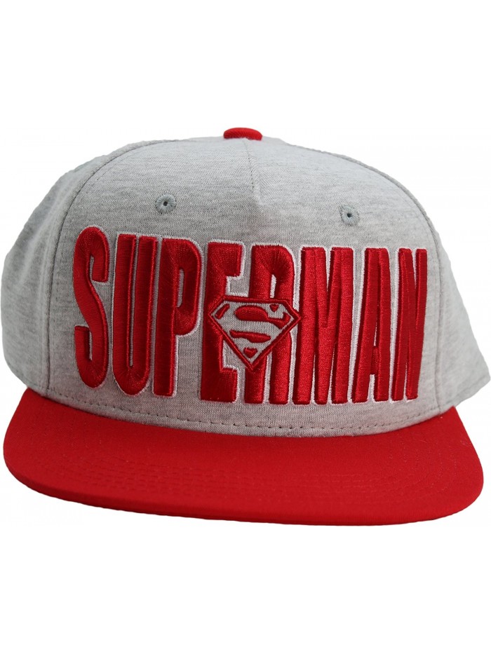 DC Superman Logo Snapback Adult Hat Cap - CF129LPLEPB