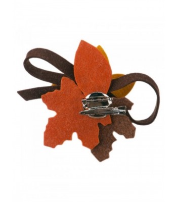 Colorful Felt Flower Hair Clip