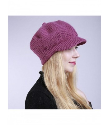 Fiaya Crochet Manual Brimmed Beanie