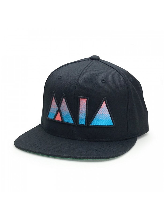 Miami Snapback Mia Vibes Hat (more colors) - Black - CZ186CRX5HK