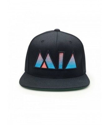 WUE Miami Snapback Vibes Black