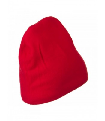 Deluxe Polar Fleece Beanie - Red W16S30F - CI110J69AST