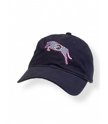 TurnipTruckDesigns Preppy Jumping Horse Cap- Navy - CK17YCKK6HA