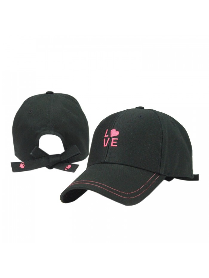Deer Mum Unisex Women Casual Baseball Cap Animal Embroidery Adjustable Hat - Black - CM11YZ6DWQB