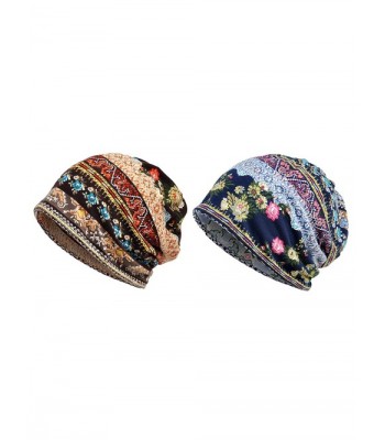 Qunson Womens Printed Slouchy Beanie in Women's Skullies & Beanies