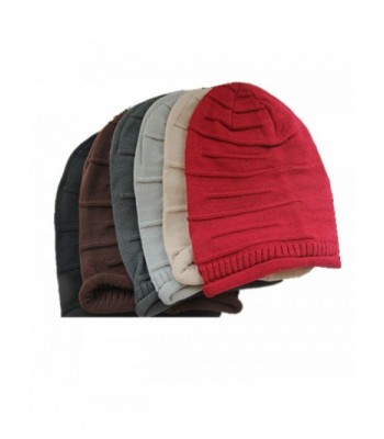 Menglihua Unisex Winter Folding Wrinkle in Women's Skullies & Beanies