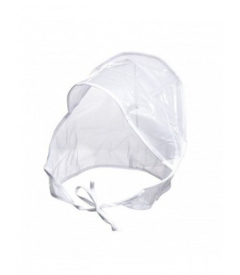 Fit Rite Rain Bonnet with Full Cut Visor & Netting - One Size Fits All - White - CP11ZE7BASB