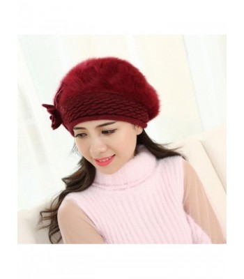 Tuscom Women Slouch Winter Crochet in Women's Berets