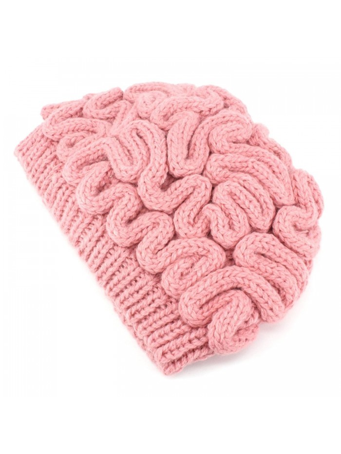 Hand Knitted Personality Brain Hat Kids Adults Crochet Beanie Cool Cerebrum Cap - CX1800KR6ED