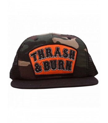 Adio Thrash and Burn Trucker - Black - C8116GSVMR7