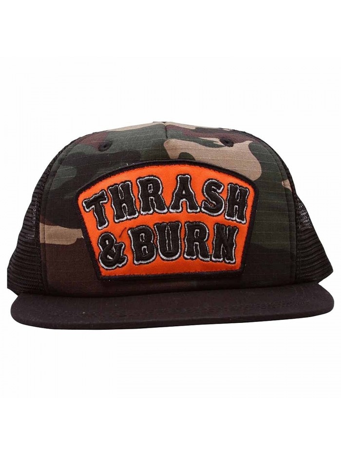 Adio Thrash and Burn Trucker - Black - C8116GSVMR7