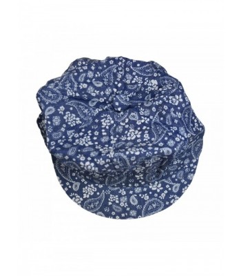 Ladies Spring Summer Paisley Pattern in Women's Newsboy Caps