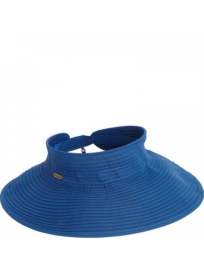 Sun 'N' Sand Roll Up Visor - Royal Blue - CV124XV0YNB