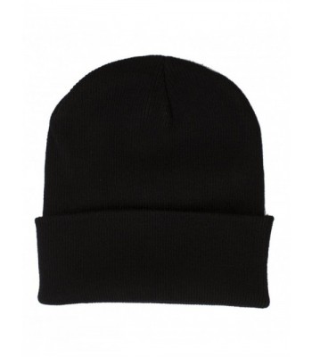 Beanie Hats Assorted Colors Long Skull Caps - Black - CC188CIWHY0