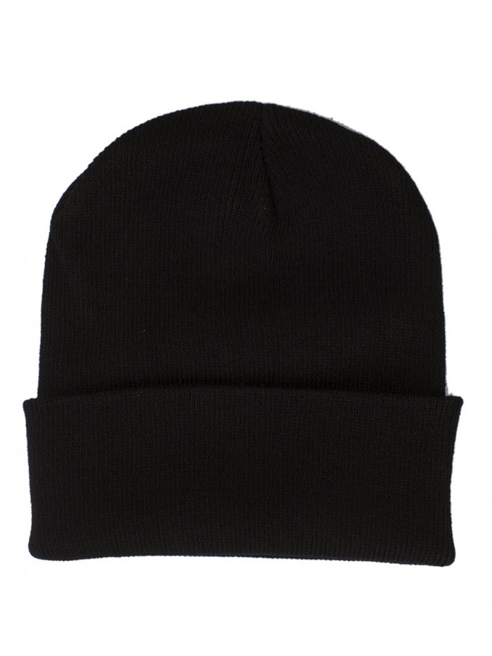 Beanie Hats Assorted Colors Long Skull Caps - Black - CC188CIWHY0