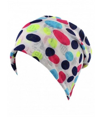 I VVEEL Women's Chemo Hat Beanie Turban Headwear For Cancer Patients - 42 Light Blue - CP12N6DT0GG