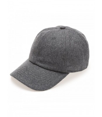 MIRMARU Blend Baseball Adjustable Charcoal in Men's Baseball Caps