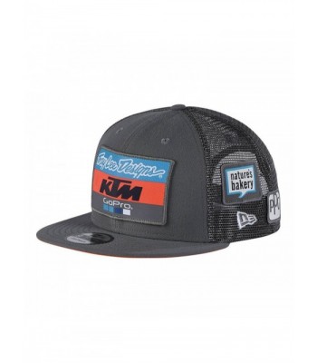 Troy Lee Designs Men's 2018 KTM Team Snapback Adjustable Hats - Charcoal - CO189IN8L3S