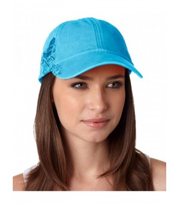 Adams Cap Baseball Hat LPAC1 Cotton Twill Resort Adirondack Chairs - Caribbean Blue - C1117A9GFCR