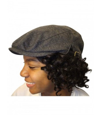 Always Eleven newsboy Hat With Satin Lining - Grey - C0186TY76XC