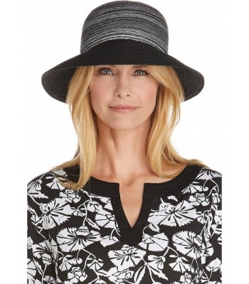 Coolibar UPF 50+ Women's ST. Lucia Sun Hat - Sun Protective - Black - CB12EGDCLEV