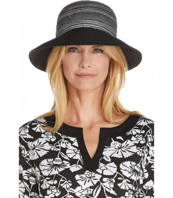 Coolibar UPF 50+ Women's ST. Lucia Sun Hat - Sun Protective - Black - CB12EGDCLEV