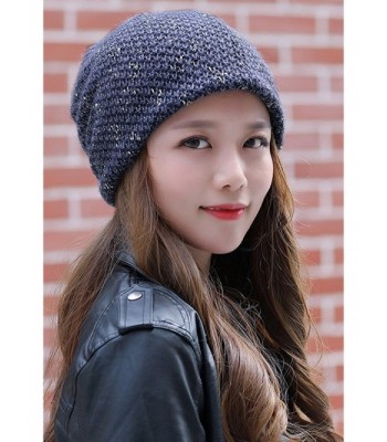 AOU Womens Knitted Braided HairWrap in Women's Skullies & Beanies