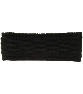 Echo Women's Cross Cable Stitch Headband - Black - CW1820CIHX6