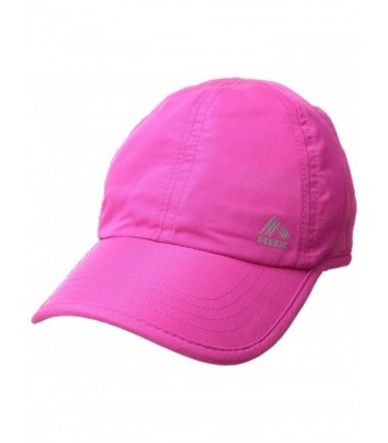 RBX Women's Mesh Panel Runner's Baseball Cap- Adjustable - Pink - C217AA2A7IQ