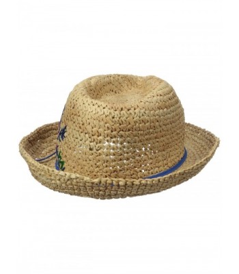 Junior's Witching Raffia Straw Hat - Natural - CW12I7UVBVN