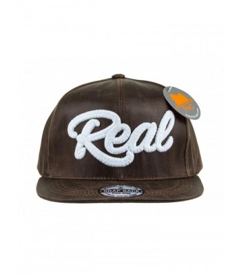 Unisex adult Crack Synthetic Leather Snapback