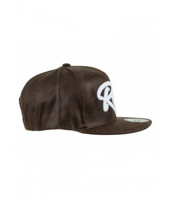 Unisex adult Crack Synthetic Leather Snapback in Women's Baseball Caps