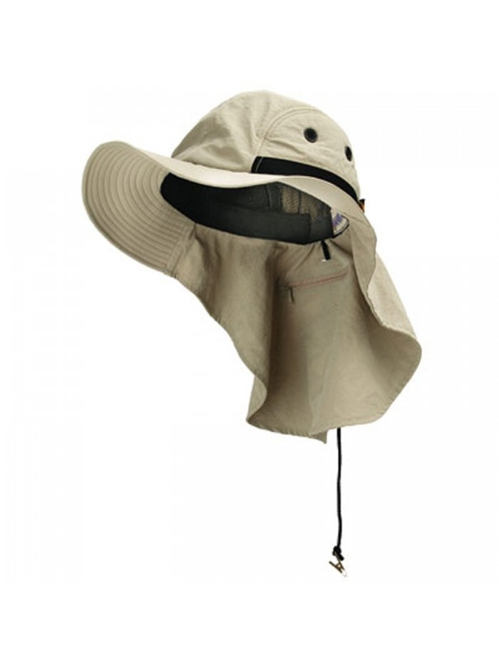 Adam's Headwear Extreme Condition Hat - UPF 45+ - 6 Colors - Khaki - CS118AI4FEH