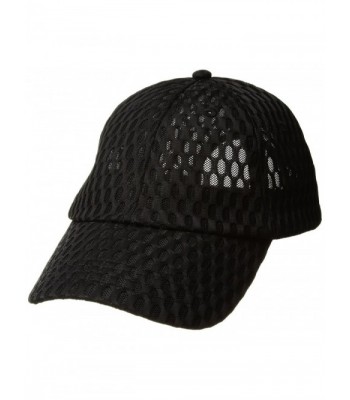 Steve Madden Women's Meshed up Baseball Cap - Black - CF182GRTXSD