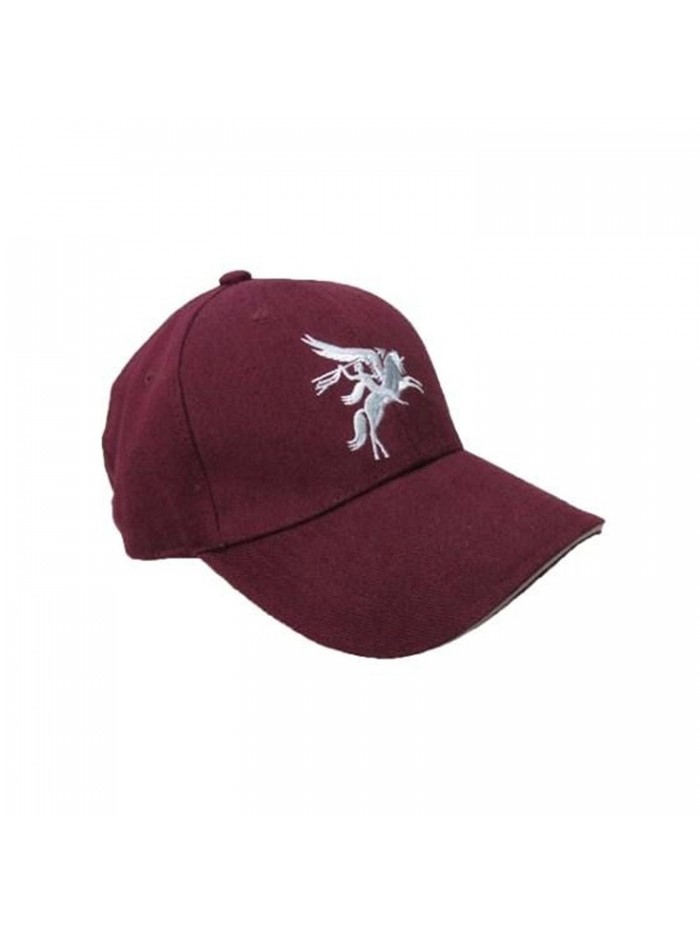 Maroon Pegasus Logo Baseball Cap - C711953A2F7