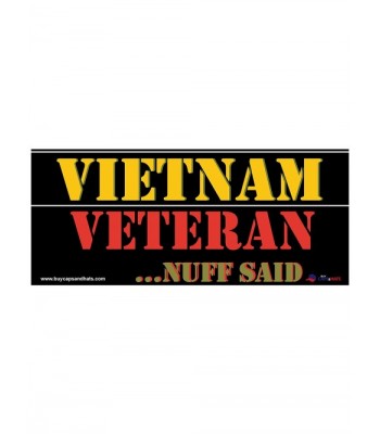 Vietnam Veteran Bumper Sticker Marine