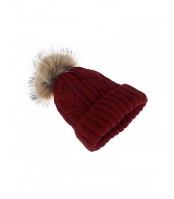 Vogue Womens Thick Cable Beanie