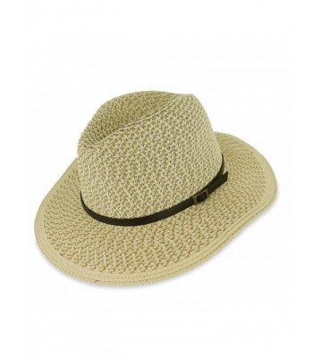 Hats in the Belfry Belfry Sandy - Paper Straw Safari Hat - C5183KXKA9S