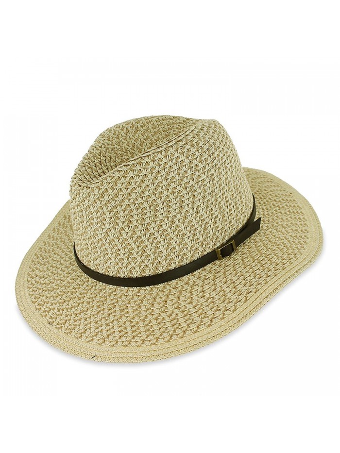 Hats in the Belfry Belfry Sandy - Paper Straw Safari Hat - C5183KXKA9S