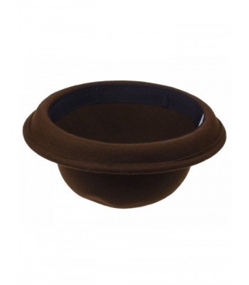 COMVIP Trendy Cloche Bowler Coffee in Women's Sun Hats