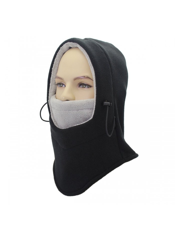 Balaclava Face Ski Mask - Motorcycle Fleece Hood/Neck Warmers/Hat Mens ...