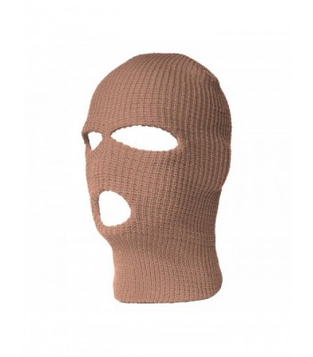 3 Hole Ski Mask Balaclava- Khaki 1pc - C4114I46U87