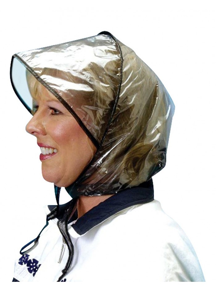 Miles Kimball Plastic Rain Bonnet - Black - CO12K9R3FGB