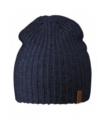 Fjallraven Ovik Melange Beanie- Navy- 1 Size - CA11FR9P9YX