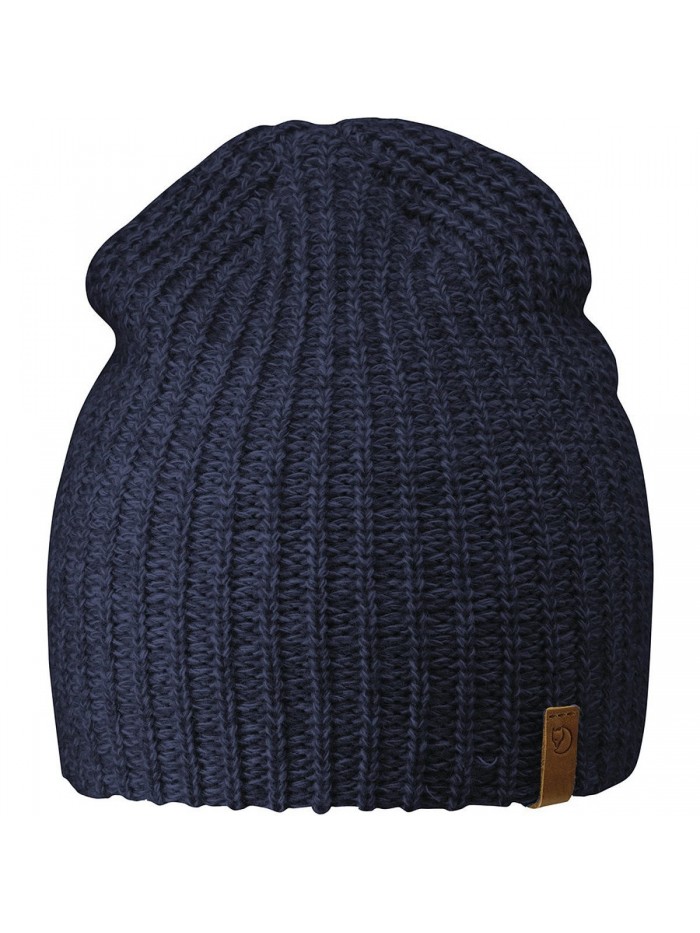 Fjallraven Ovik Melange Beanie- Navy- 1 Size - CA11FR9P9YX