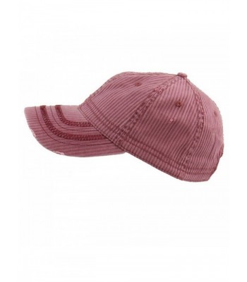 Low Profile Washed Corduroy Cap